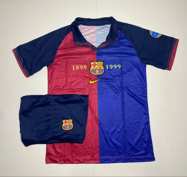 پیراهن و شورت بارسلونا اول 1999/00 کیفیت متوسط